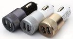شارژر فندکی دارای 2 پورت USB (4رنگ) - Image 2