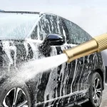 کارواش و آبپاش سر شلنگی تمام برنجی - Image 4