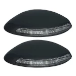 قاب آینه بغل چراغ دار پژو 206 (فلاپ راهنمادار) بسته 2 عددی - Image 2