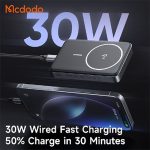 پاوربانک 30 وات مگسیف Qi2 برندMcdodo - Image 3