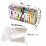 دستمال جادویی فشرده سفری مدل Towel بسته 14 عددی - Image 3