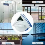 شیشه پاک کن دو طرفه مغناطیسی مدل GCDaubc - Image 2