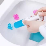 ژل خوشبو کننده توالت طرح گل